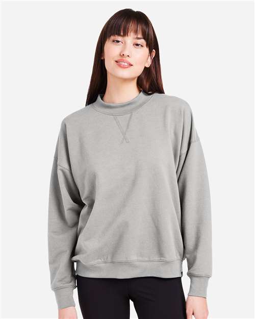 Women's Vintage Oversized Pullover Sweatshirt - PDP6789 9
