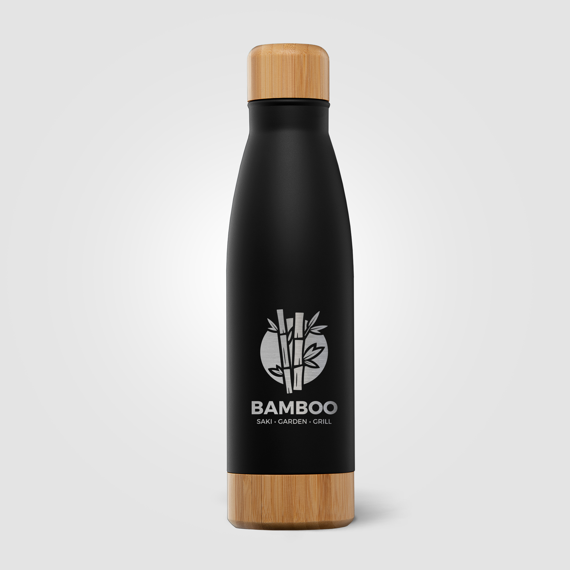 Ibiza Bamboo - 21 oz. Double-Wall Stainless Bottle 26