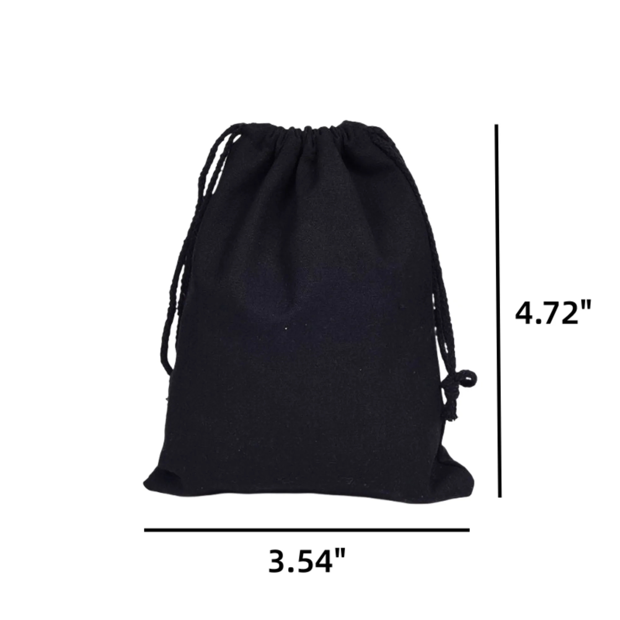 Durable Canvas Drawstring Pouch Bag 3
