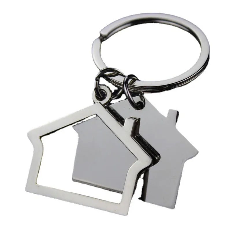 Kirsite House Shaped Keychain 3