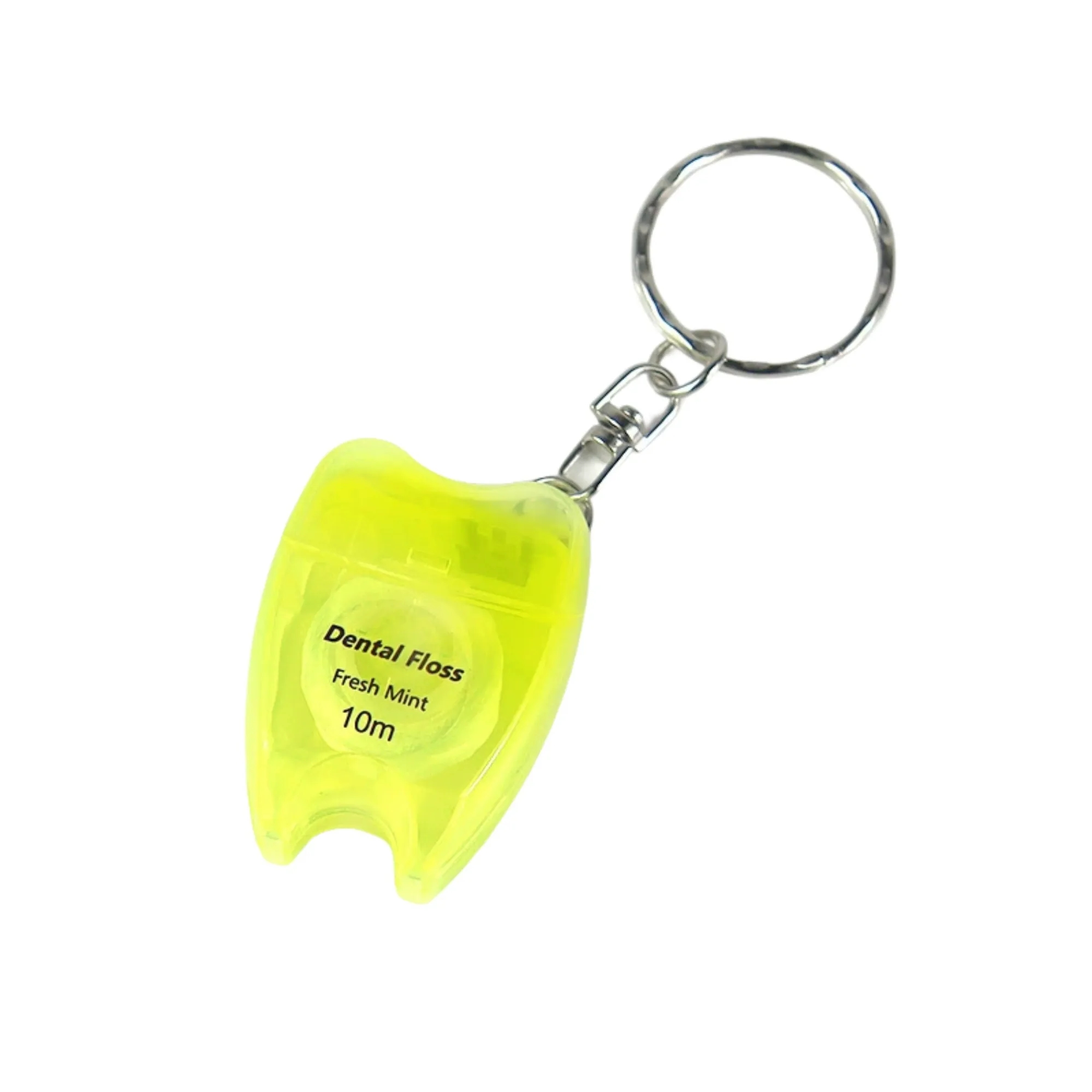 Small Tooth-Shaped Keychain Dental Floss Roll 7
