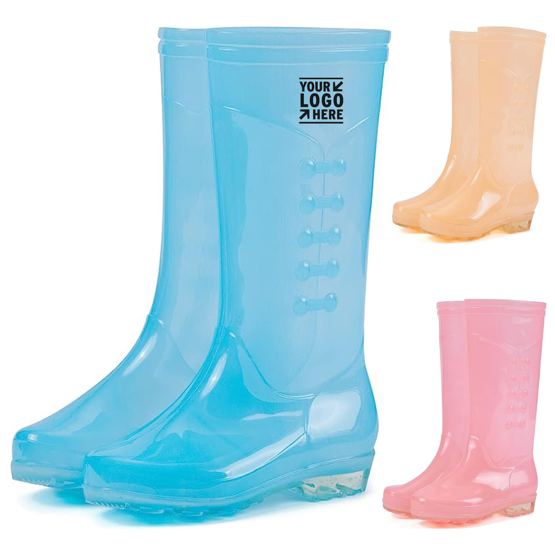 Women Tall Rain Boots 2