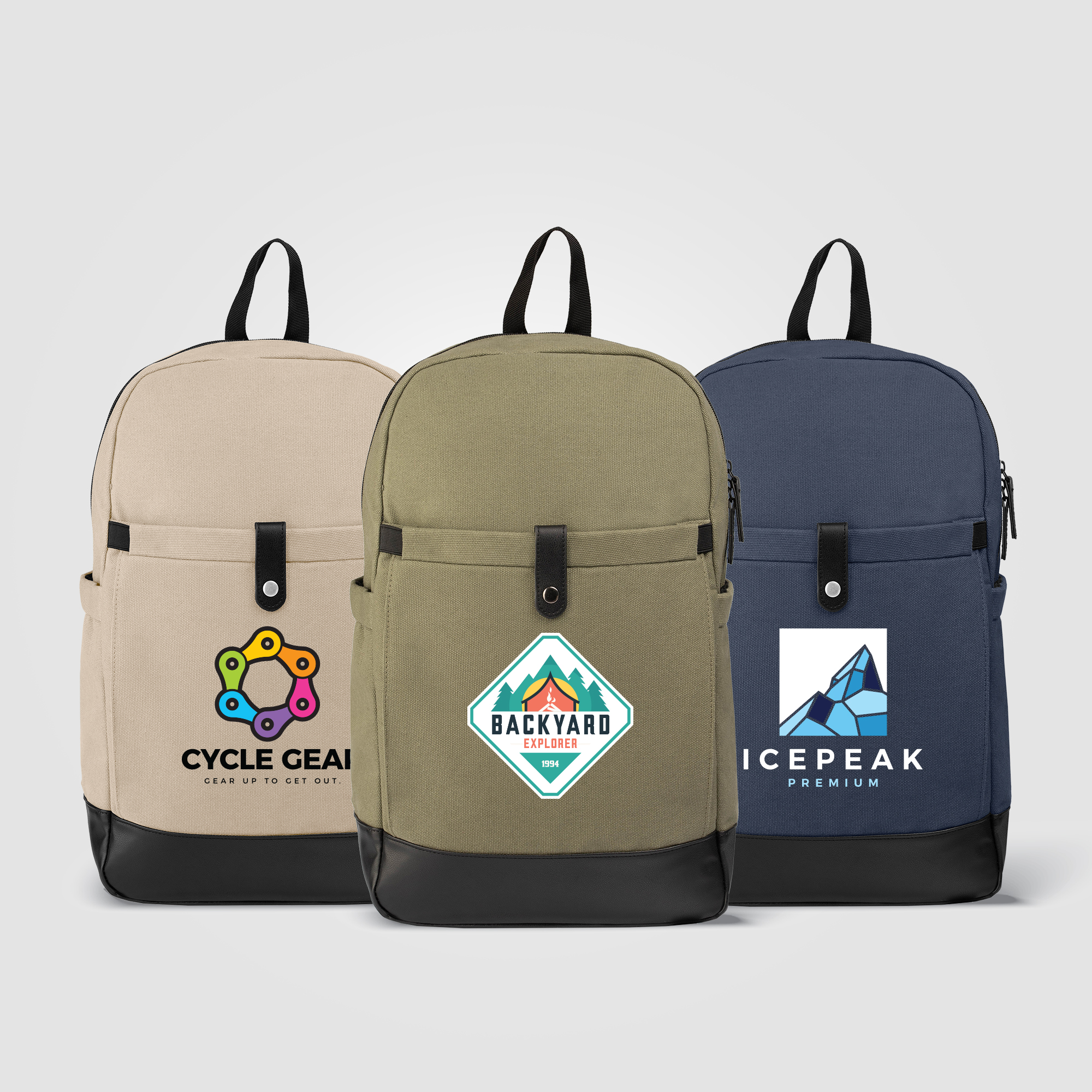 Odyssey Pack - Recycled Cotton Canvas Backpack 7