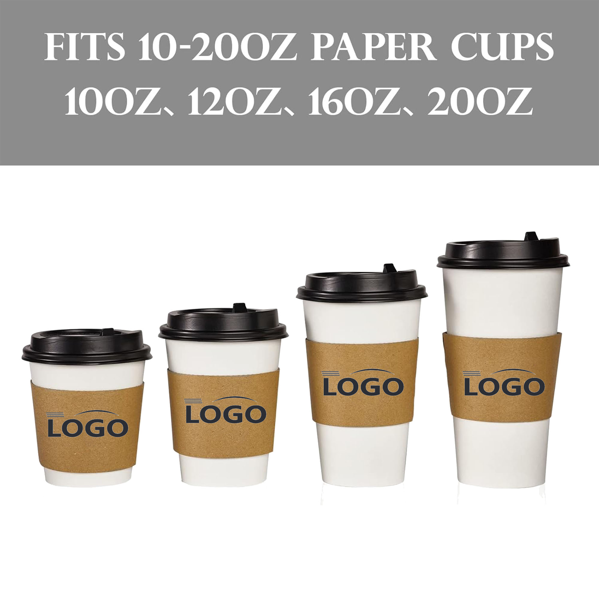 Disposable Coffee Cup Paper Sleeve 3