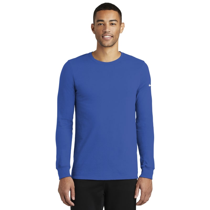 Nike Dri-FIT Cotton/Poly Long Sleeve Tee. 18