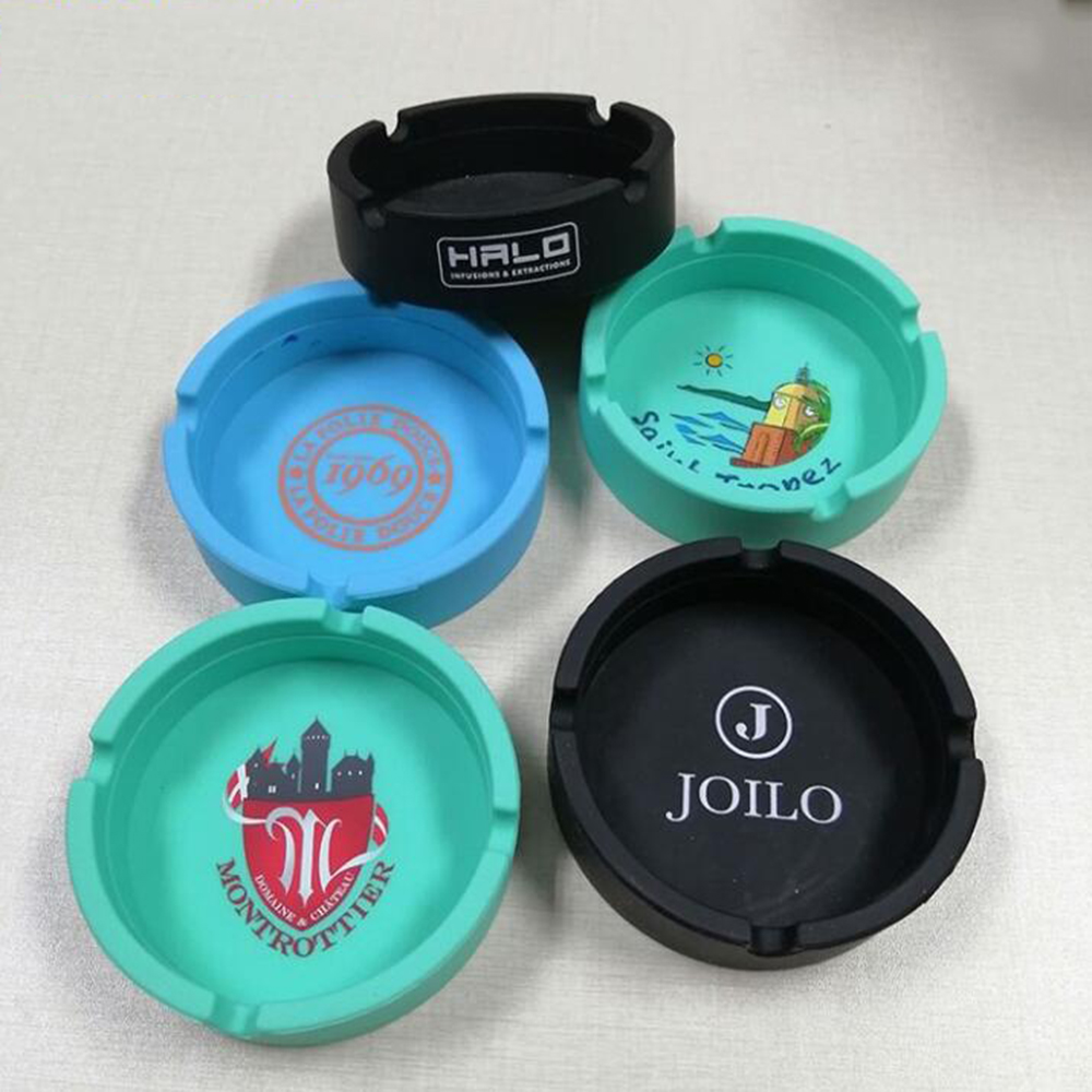 Round Silicone Ashtray 1