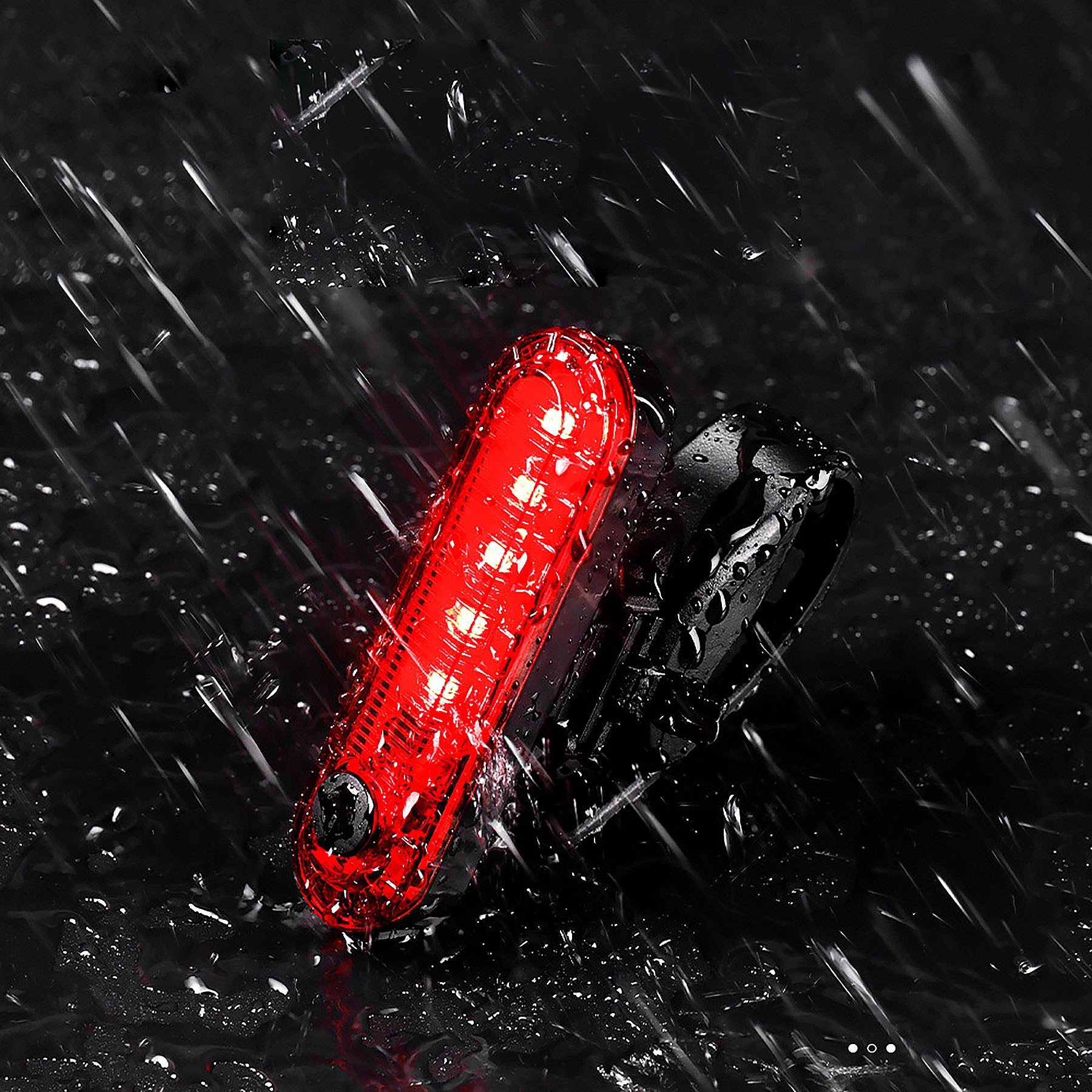 Moq25 Mountain Bike Night Riding Rechargeable Tail Light 2