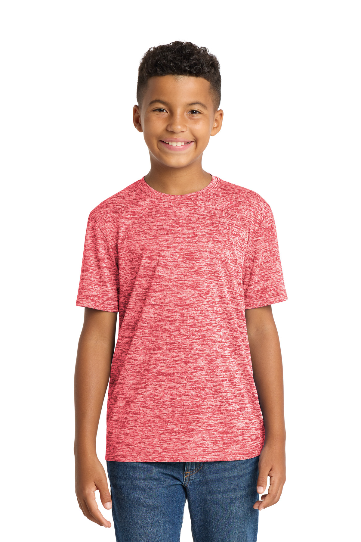 Sport-Tek Youth PosiCharge Electric Heather Tee. YST390 20
