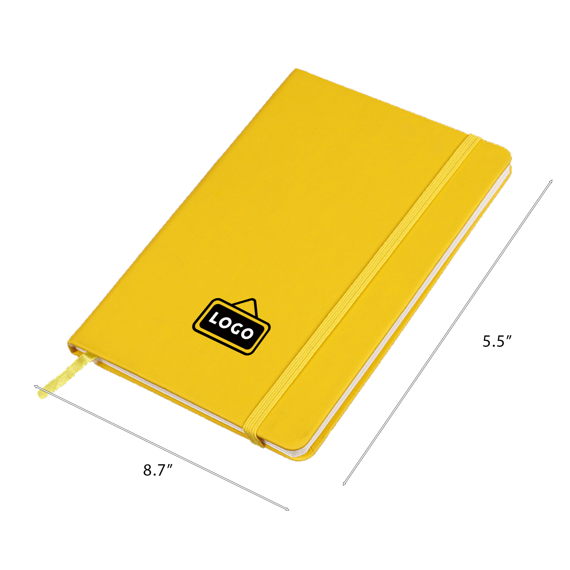 MOQ 50 Personalized A5 Leather Strap Notebook for Office and School 3
