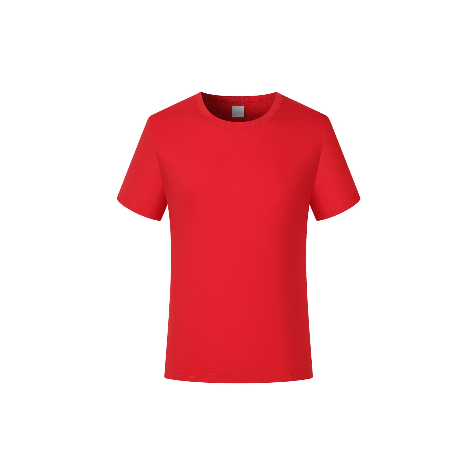 Classic Basic Solid Crew Neck Soft Cotton T-Shirt 7