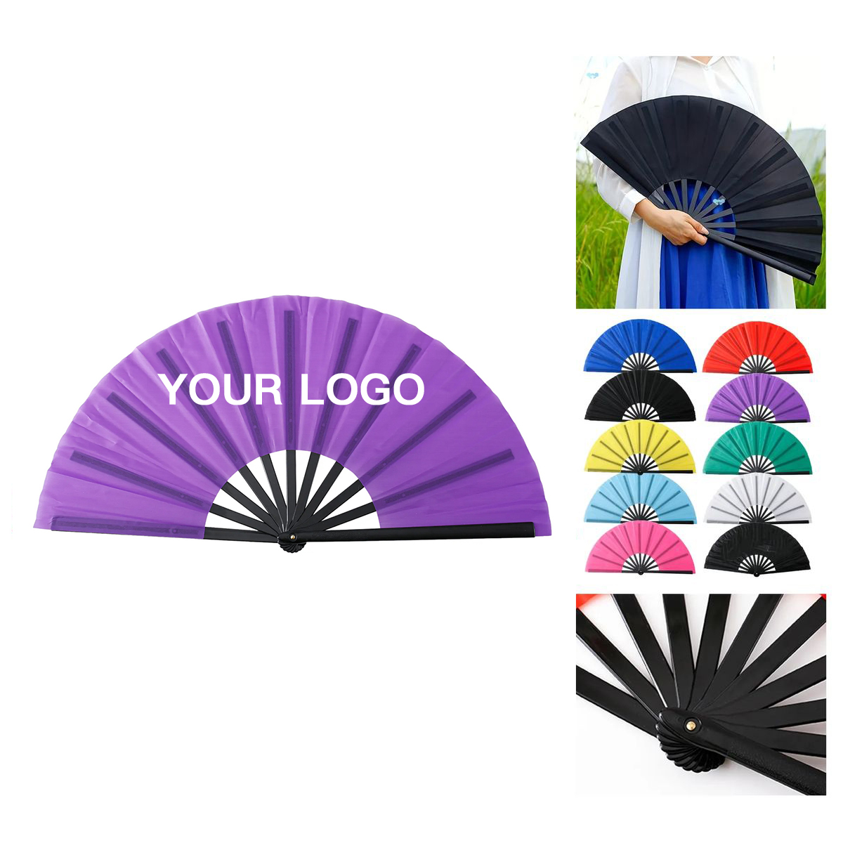 Portable Folding Fan For Sports And Events 13