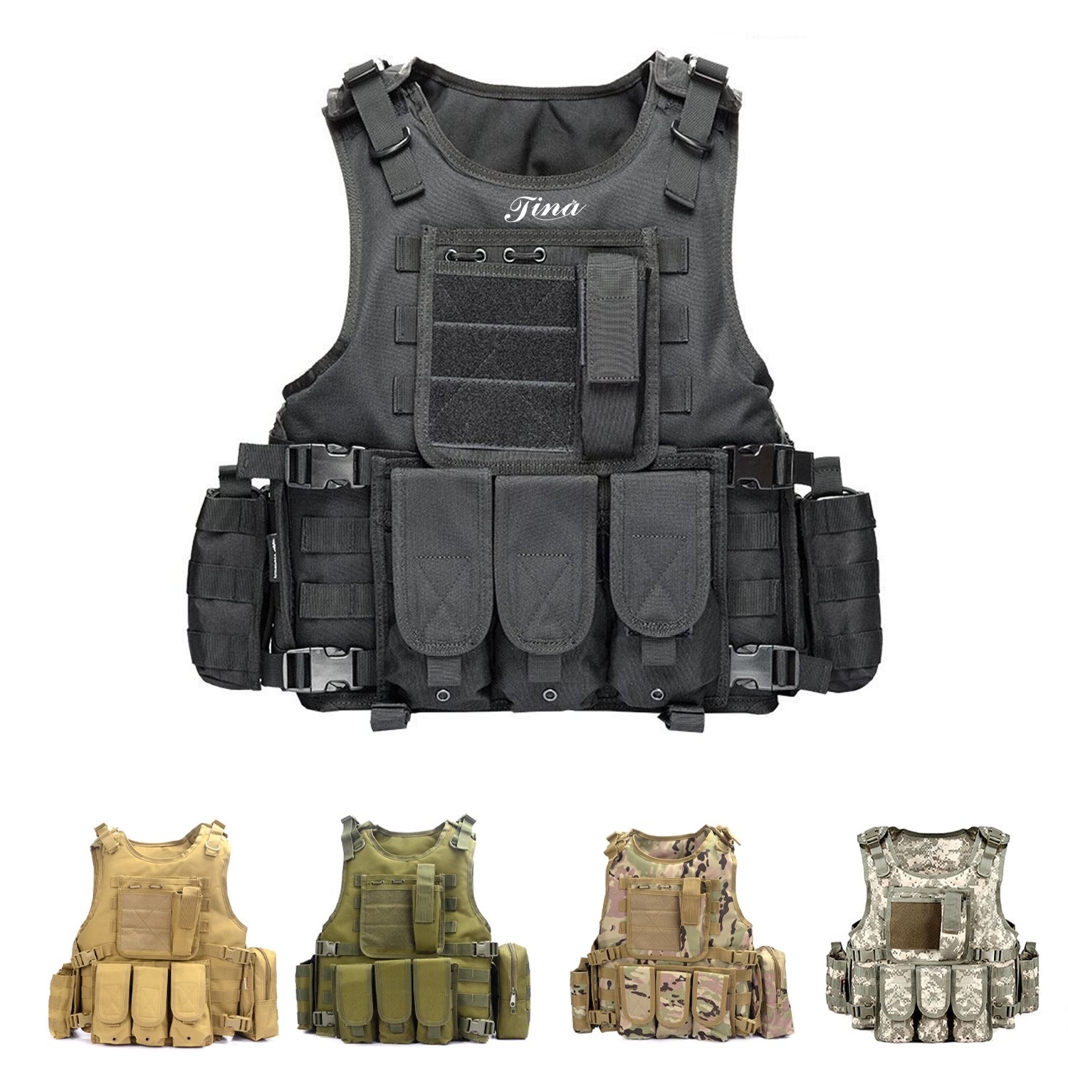 Polyester Airsoft Vest for Men 2