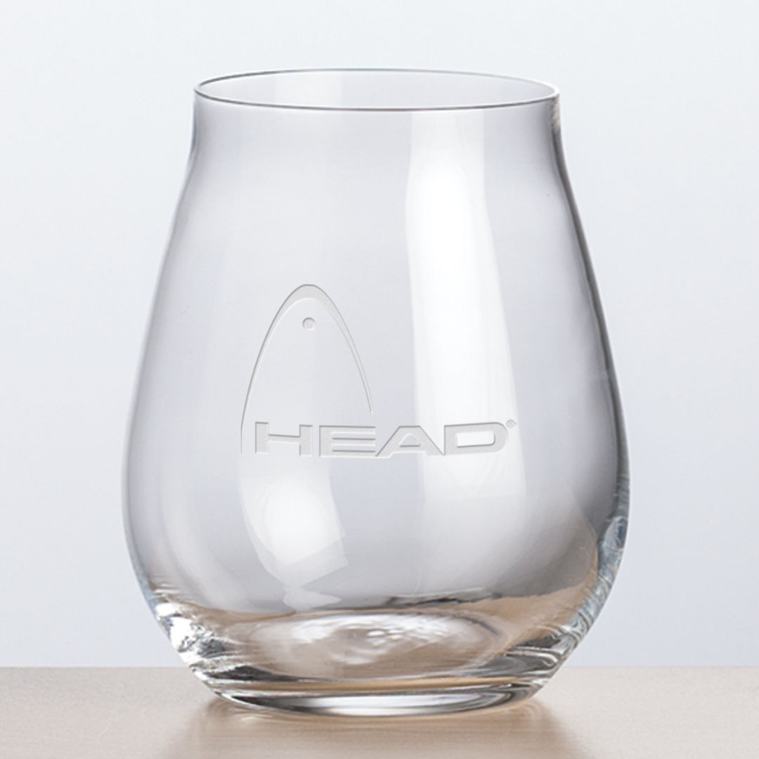 Alina Stemless Wine - Deep Etch 8