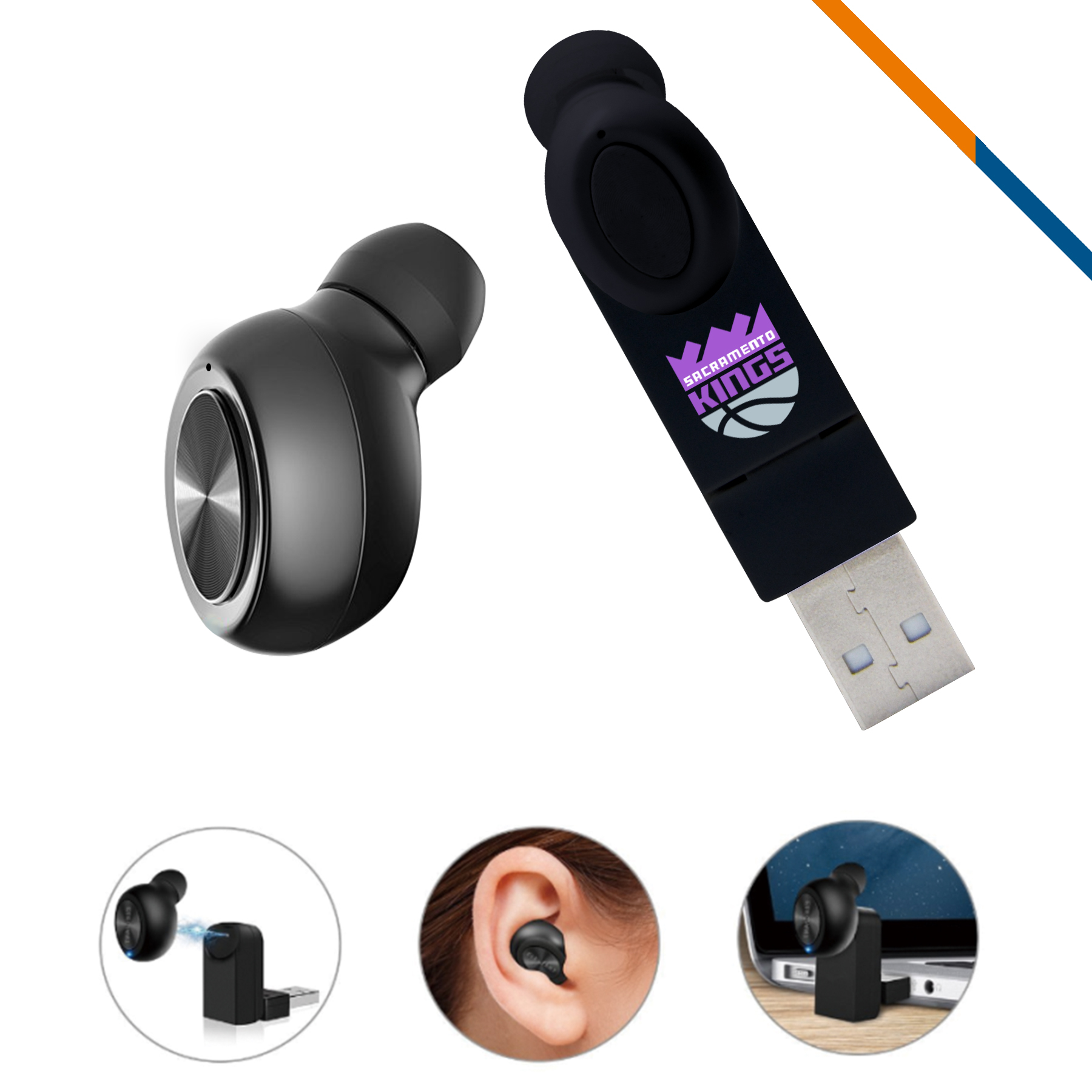 Emerald Bluetooth Headset 4