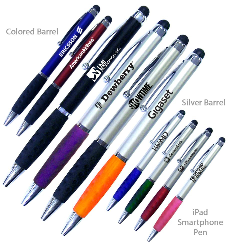 Positano Smart Phone Stylus Ballpoint Pen With Comfort Grip 4
