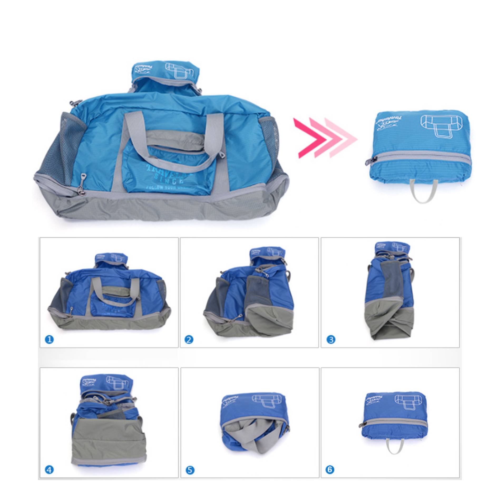 Folding Portable Waterproof Travel Bag 4