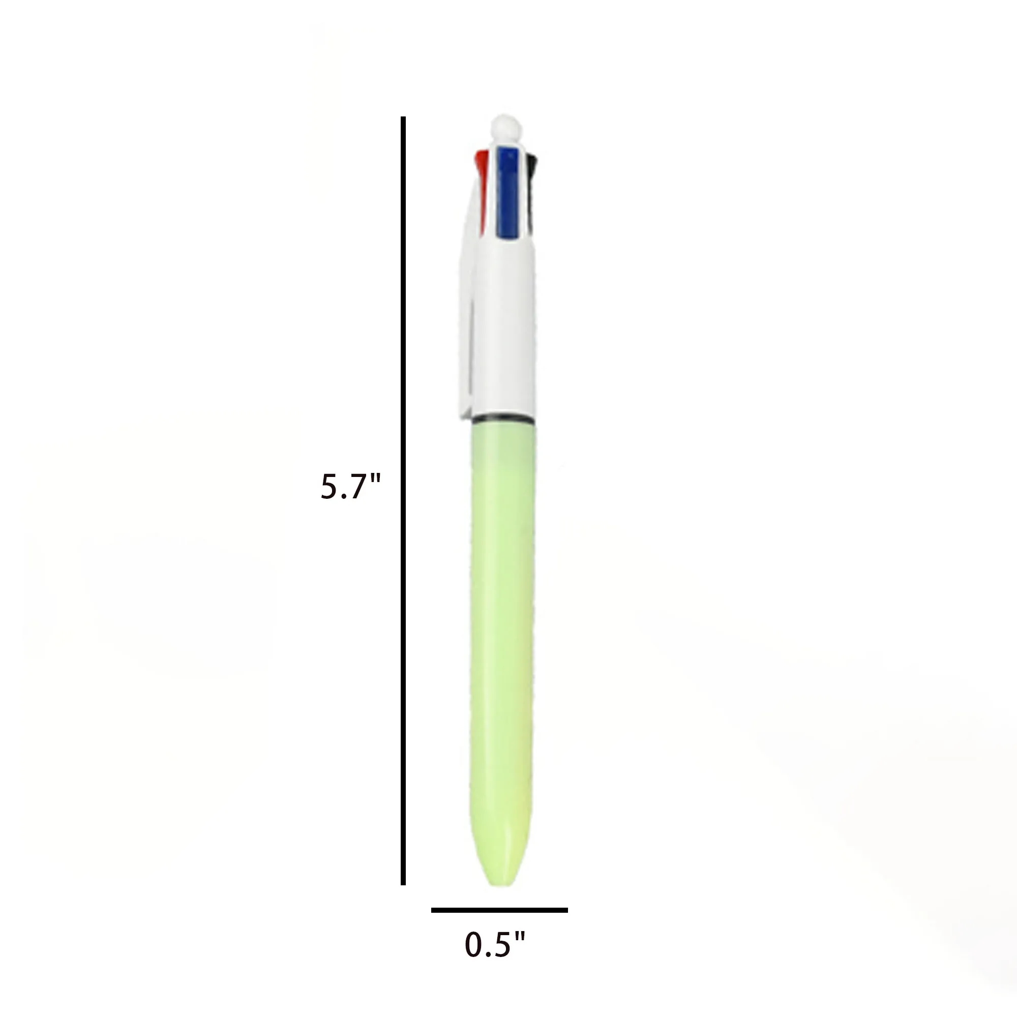 Four Color Push Ballpoint Pen 2
