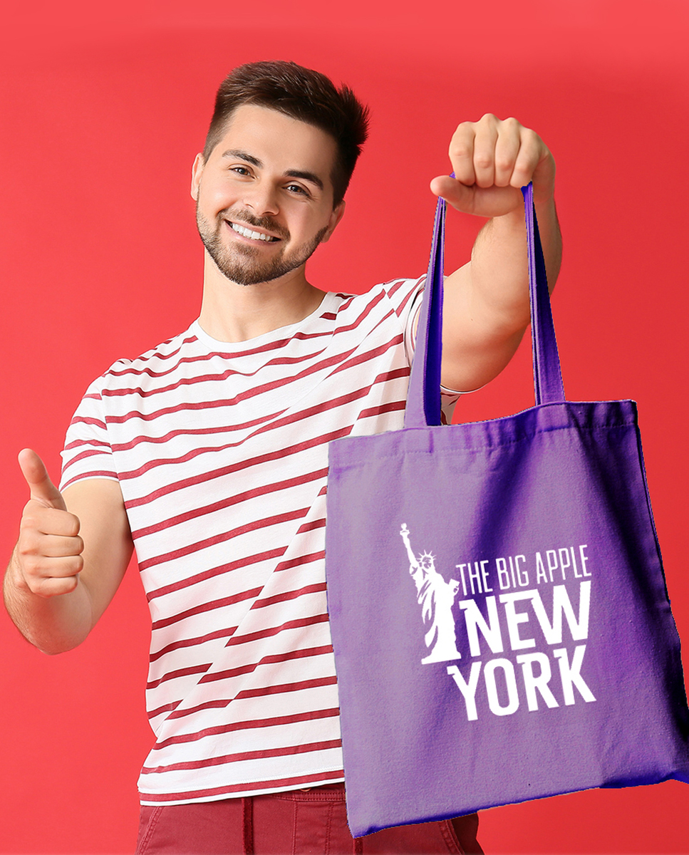 Super Sale- 6 oz.Econo Color Cotton Tote, custom tote bag with logo imprint 7