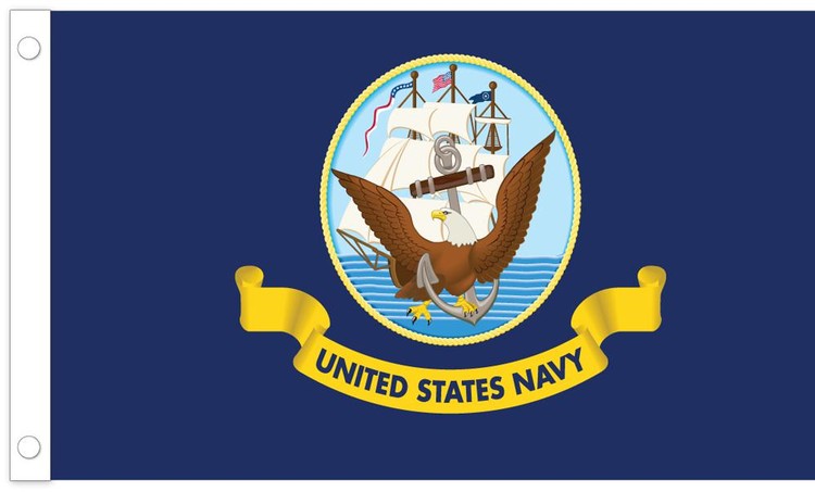 U.S. Navy Flag - 5' x 8' - Nylon 1