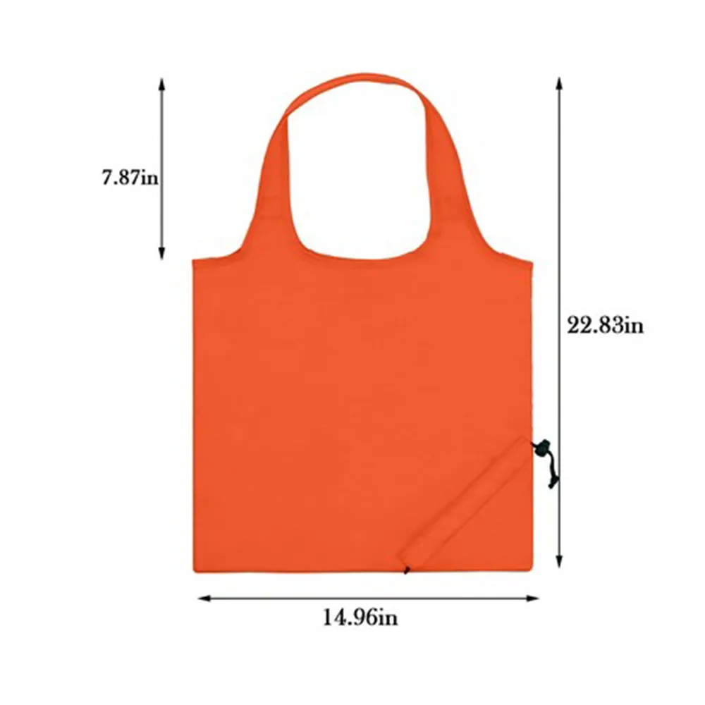 Foldable Polyester Shopping Bag, custom tote bag with logo imprint 2