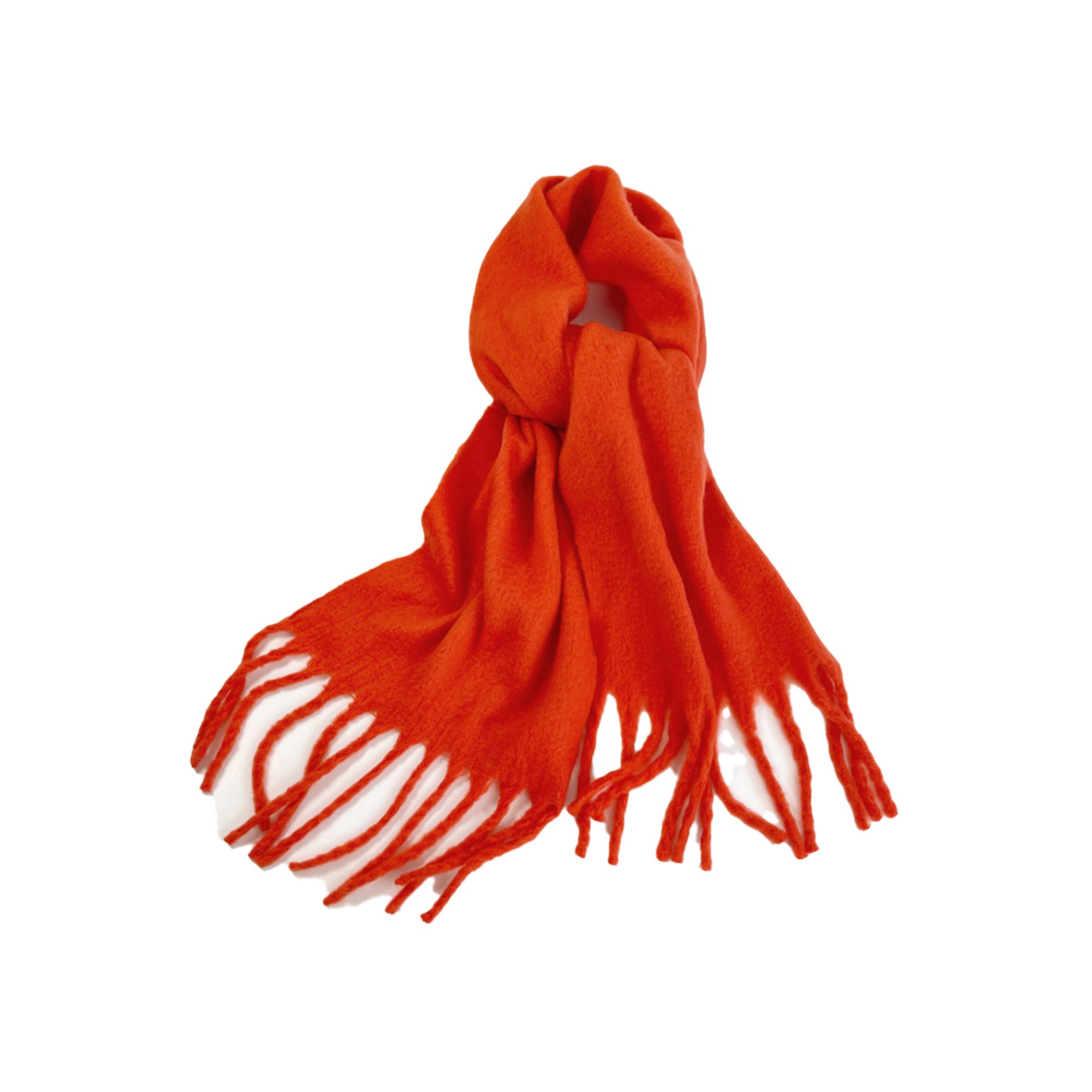 Winter Scarf With Tassel 9
