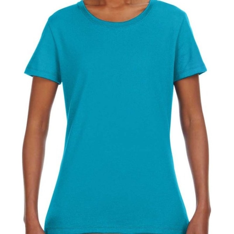 Jerzees Ladies 5.6 Oz., 50/50 Heavyweight Blend™ T-Shirt 6