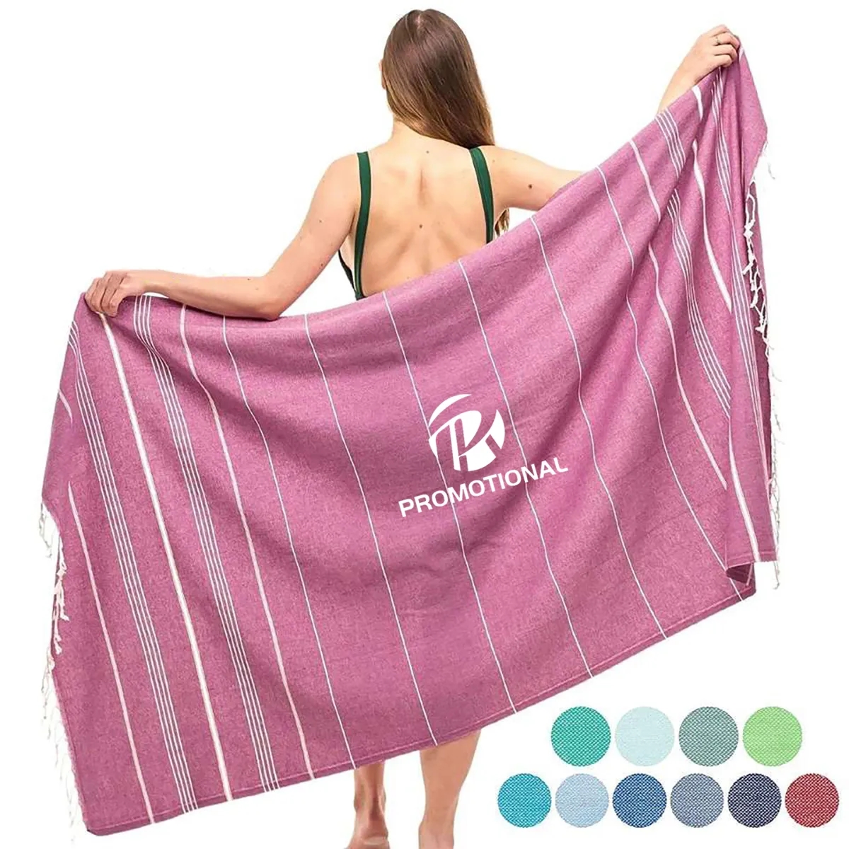 Turkish Beach Quick Dry Towels with Tassel 1