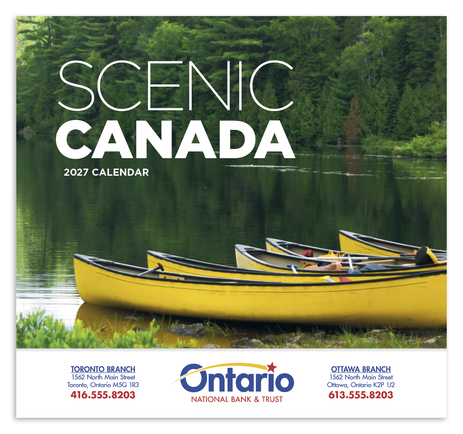 Good Value™ Scenic Canada - Stapled Calendar 26