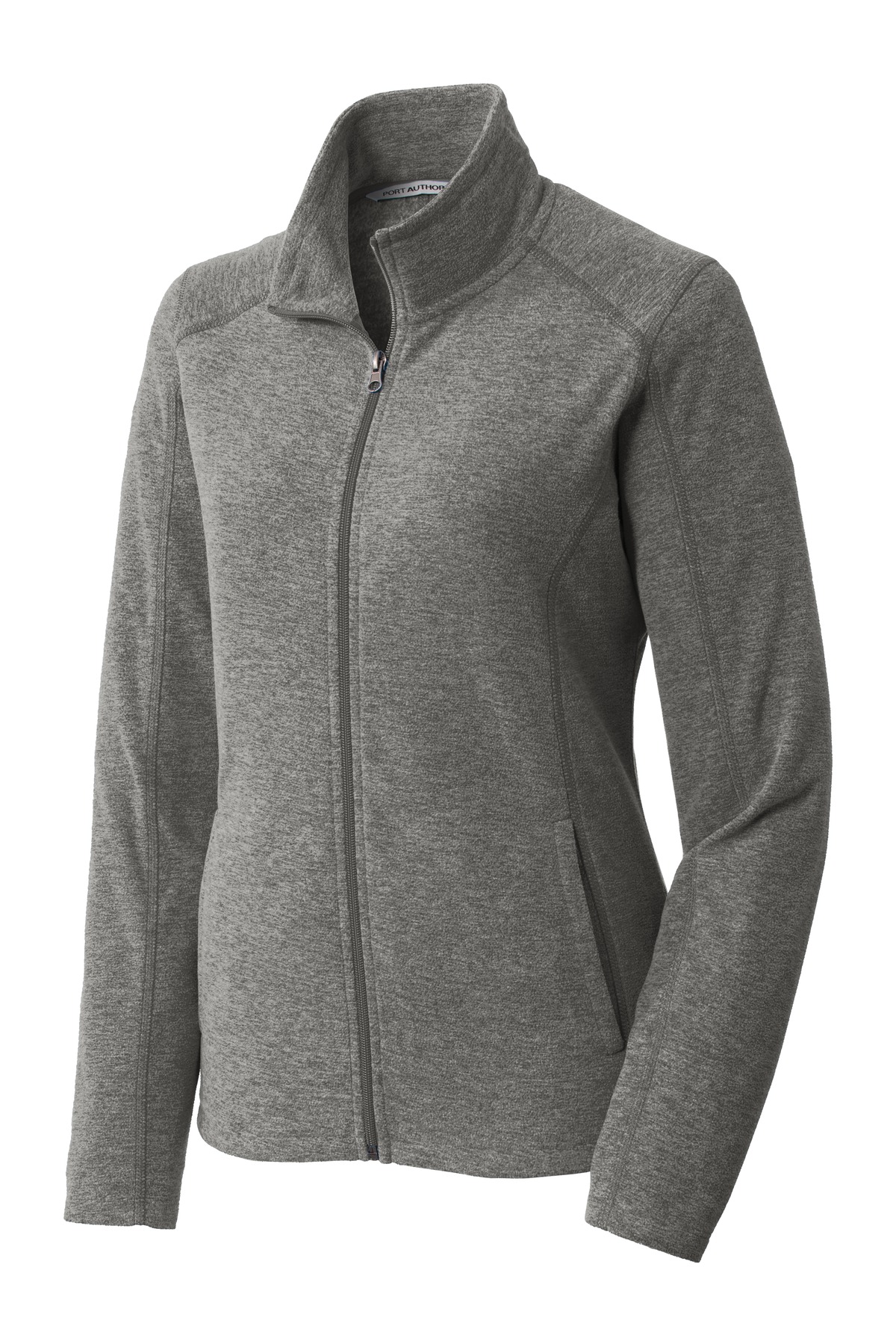 Port Authority Women's Heather Microfleece Full-Zip Jacket. L235 39