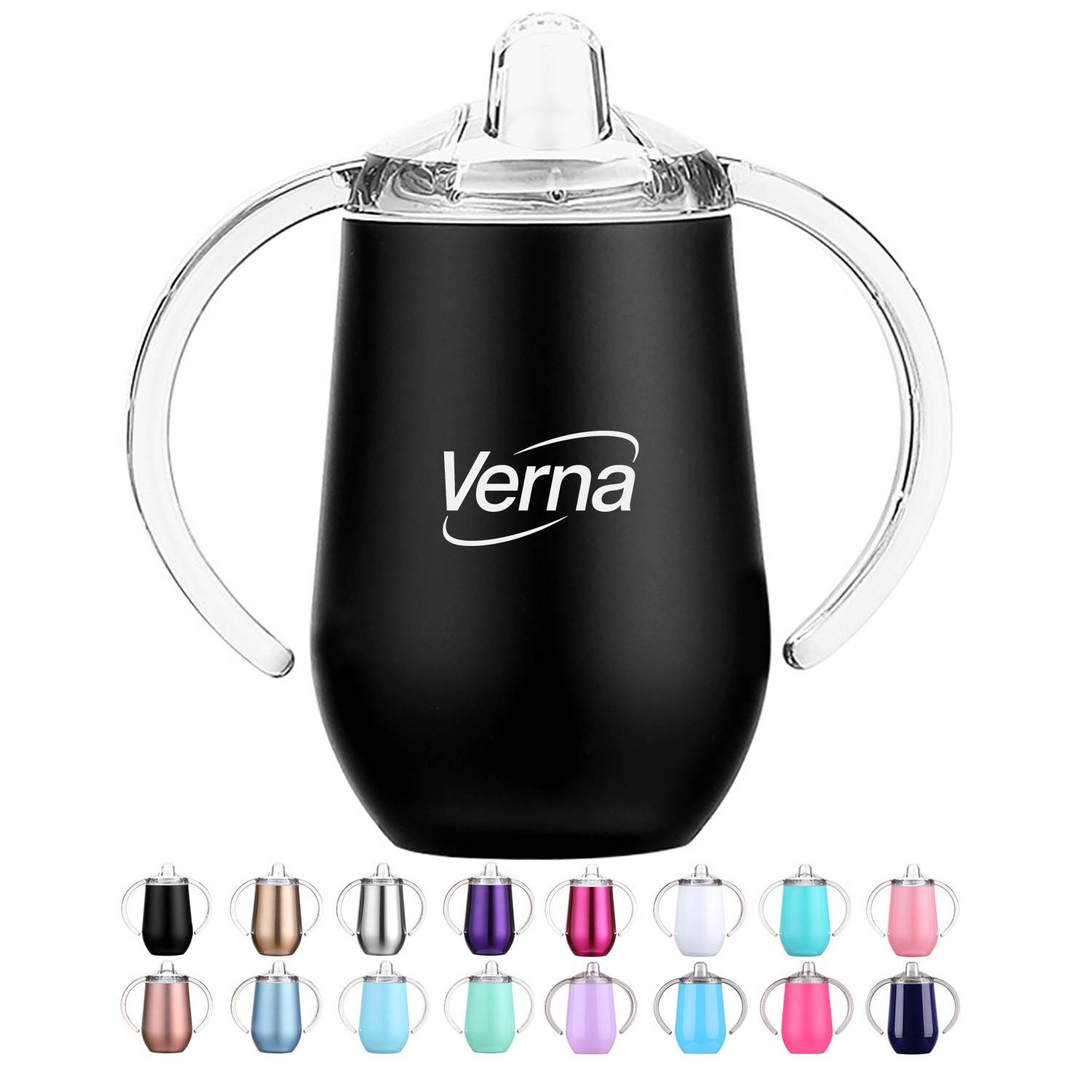 10 oz Toddlers Stainless Steel Sippy Cup Water Bottle 26