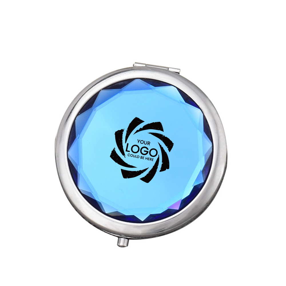 Crystal makeup pocket mirror 3