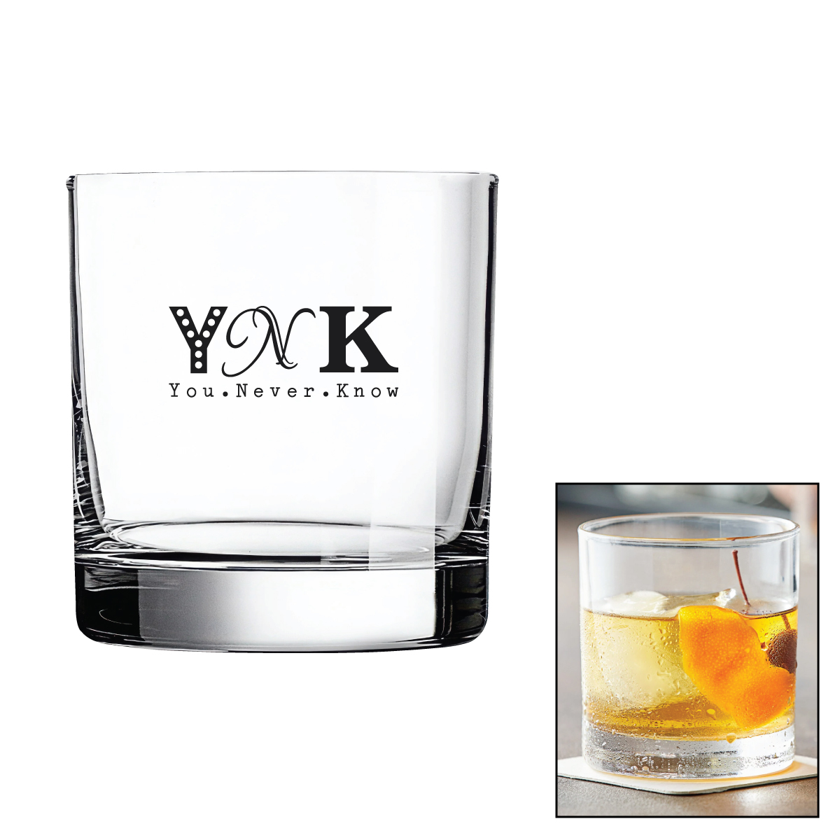 10.5 oz. Whiskey Old Fashioned Glass