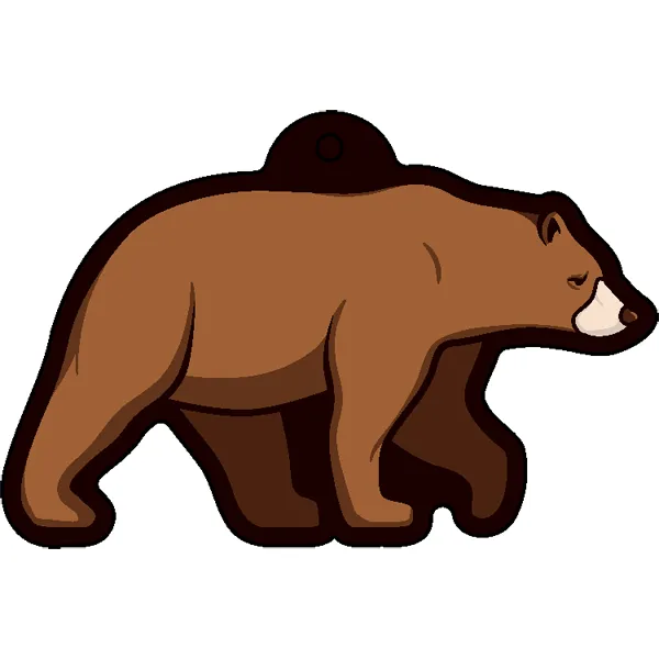 Stock Shape Acrylic Key Tag 2