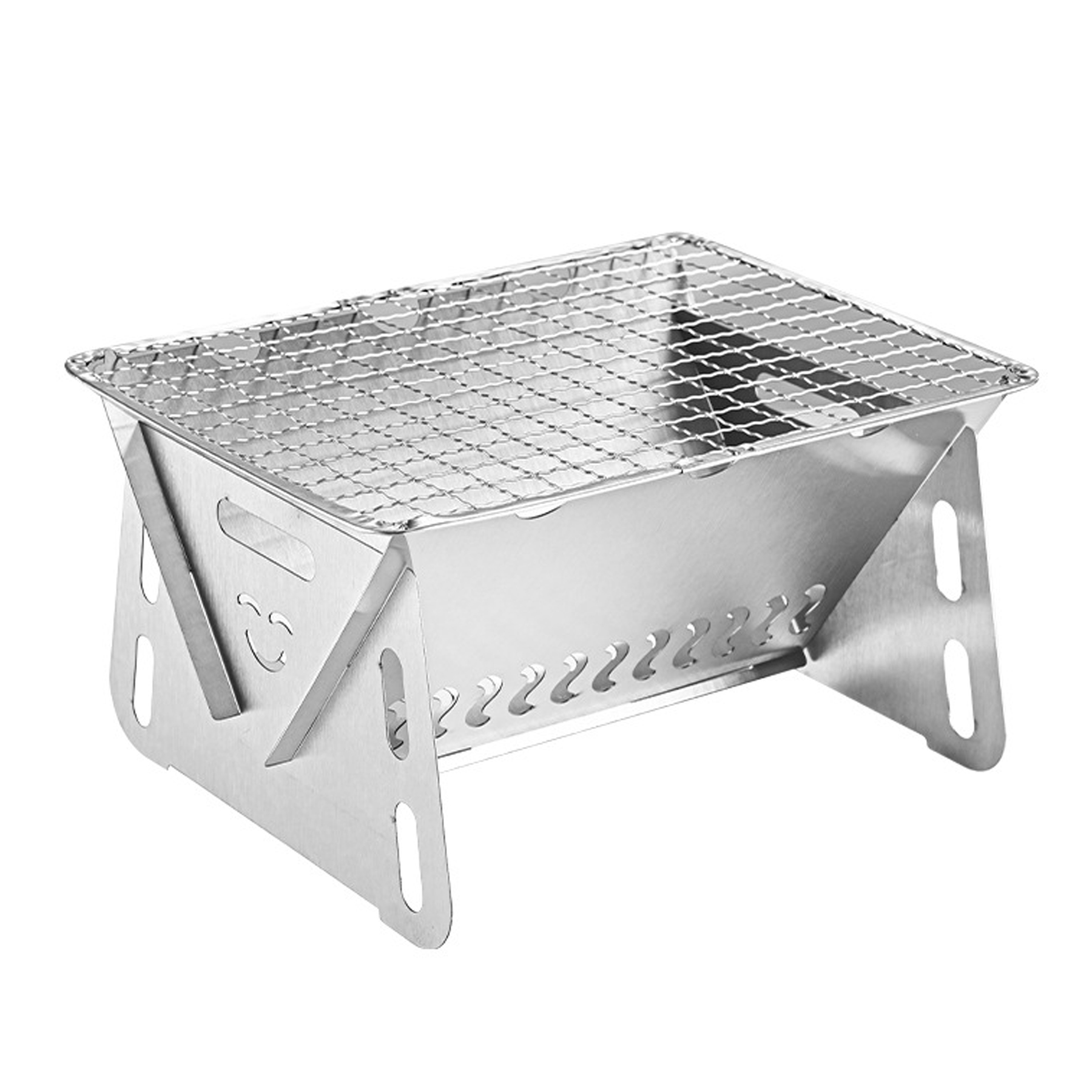 Portable Folding Camping Grill Stove 4