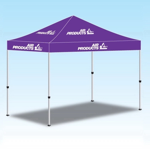 10' Heavy Duty Canopy Tent w/ Full Dye Sublimated 7