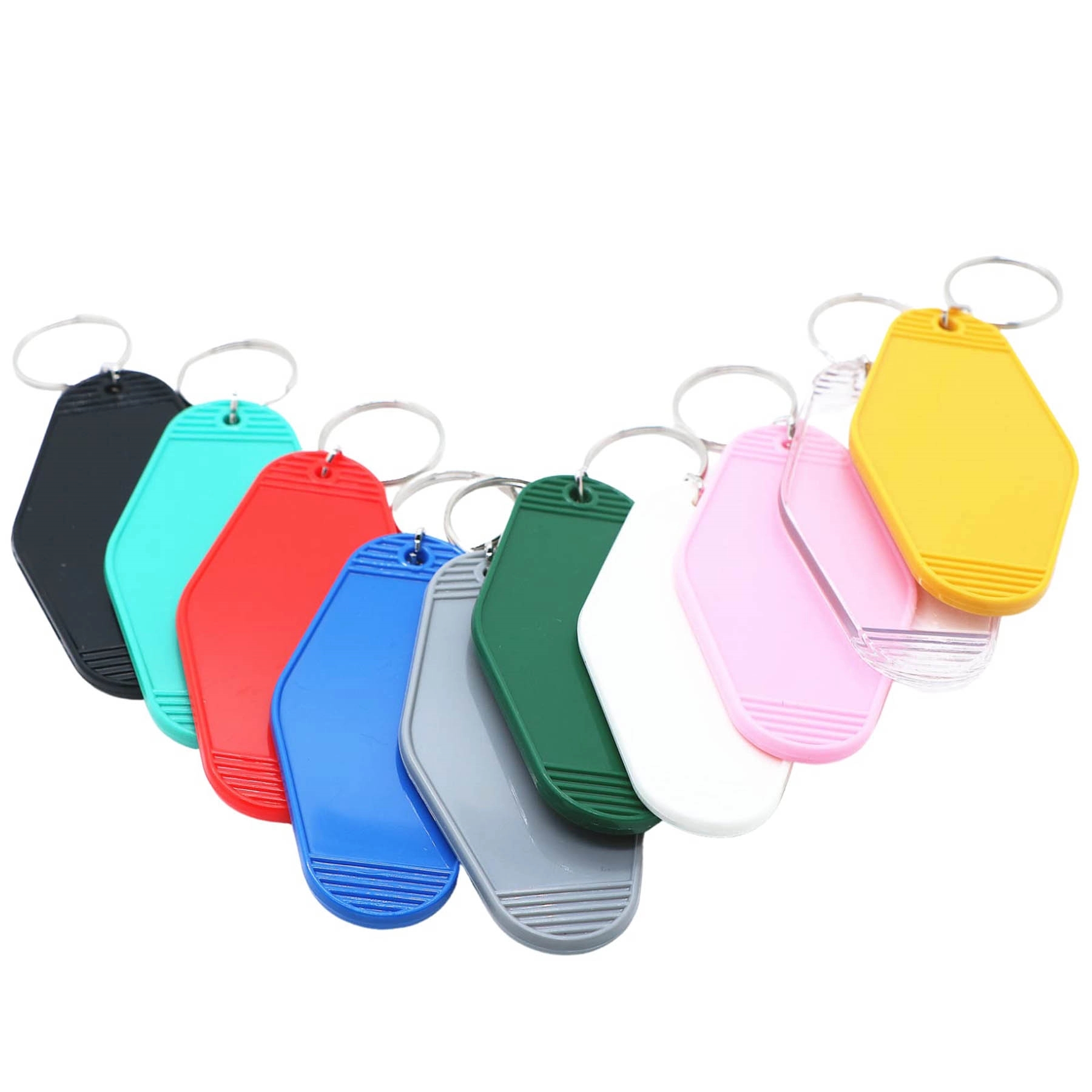 MOQ 100PCS Motel Hotel Sublimation Keychains 3