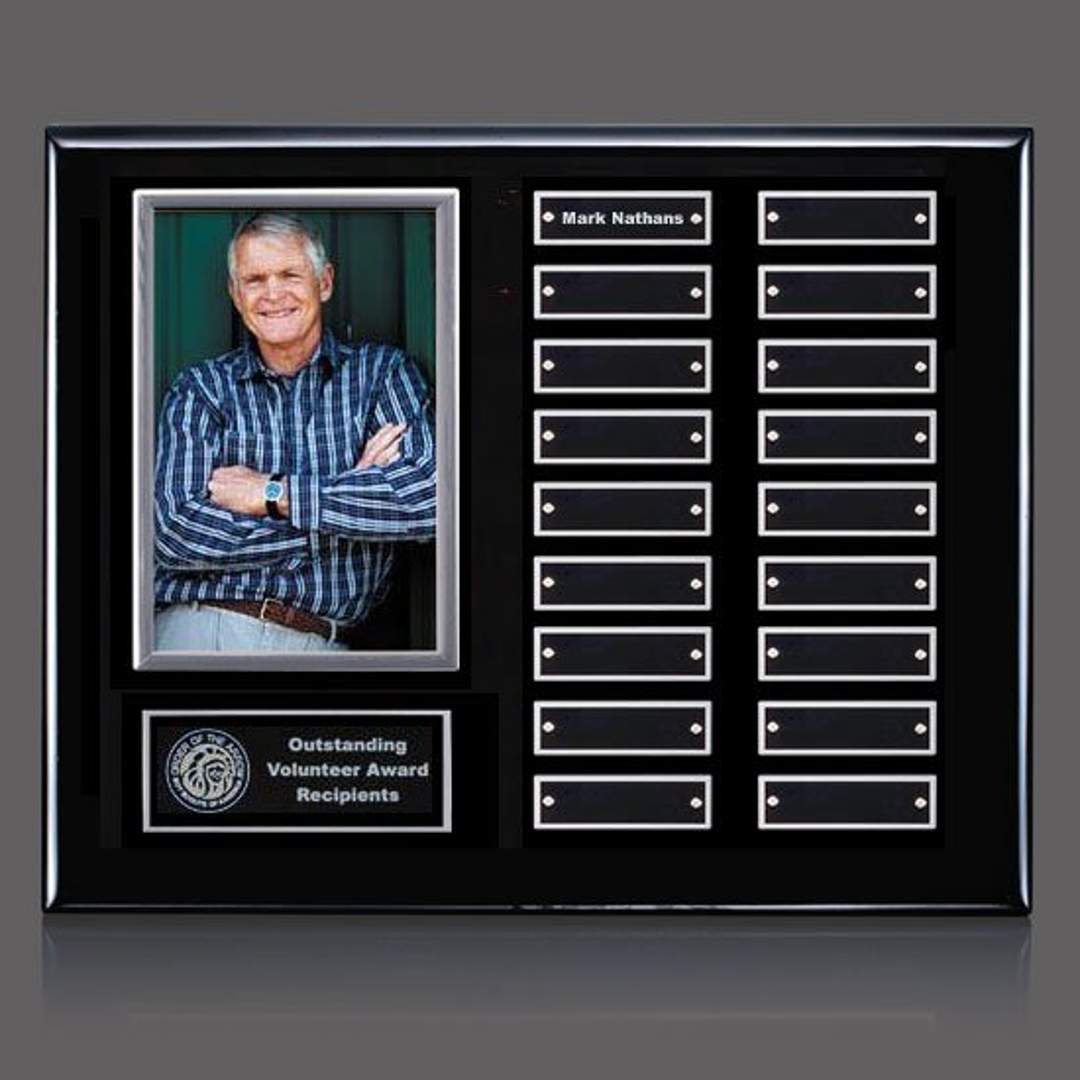 Photo (Vert) P/Plaque - Black/Silver 4