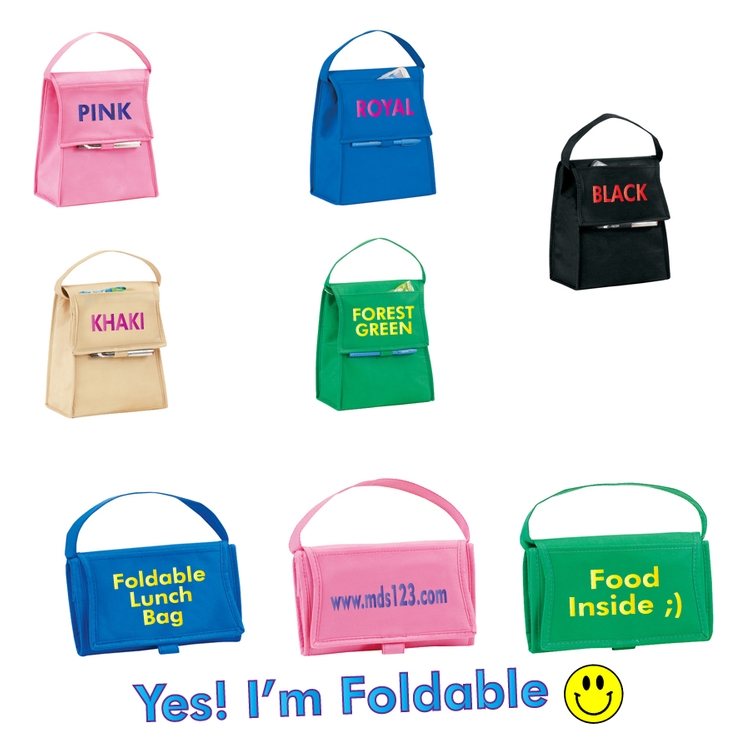 Vivid Foldable Insulared Lunch Bag 4