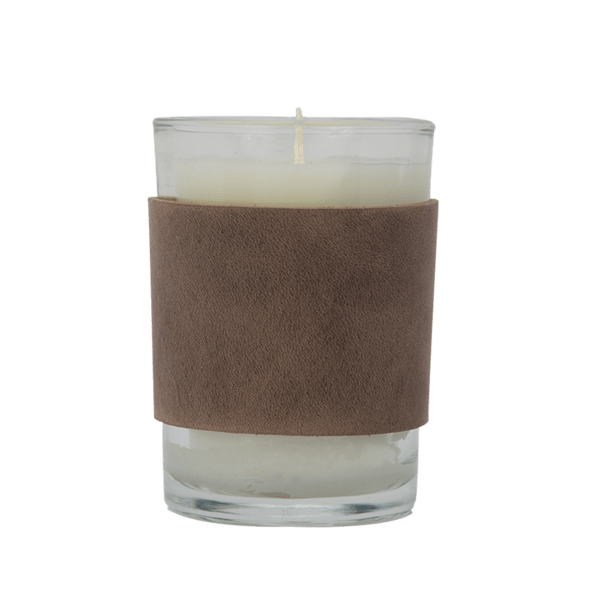 Harper 8 oz. Leather Wrapped Candle 54