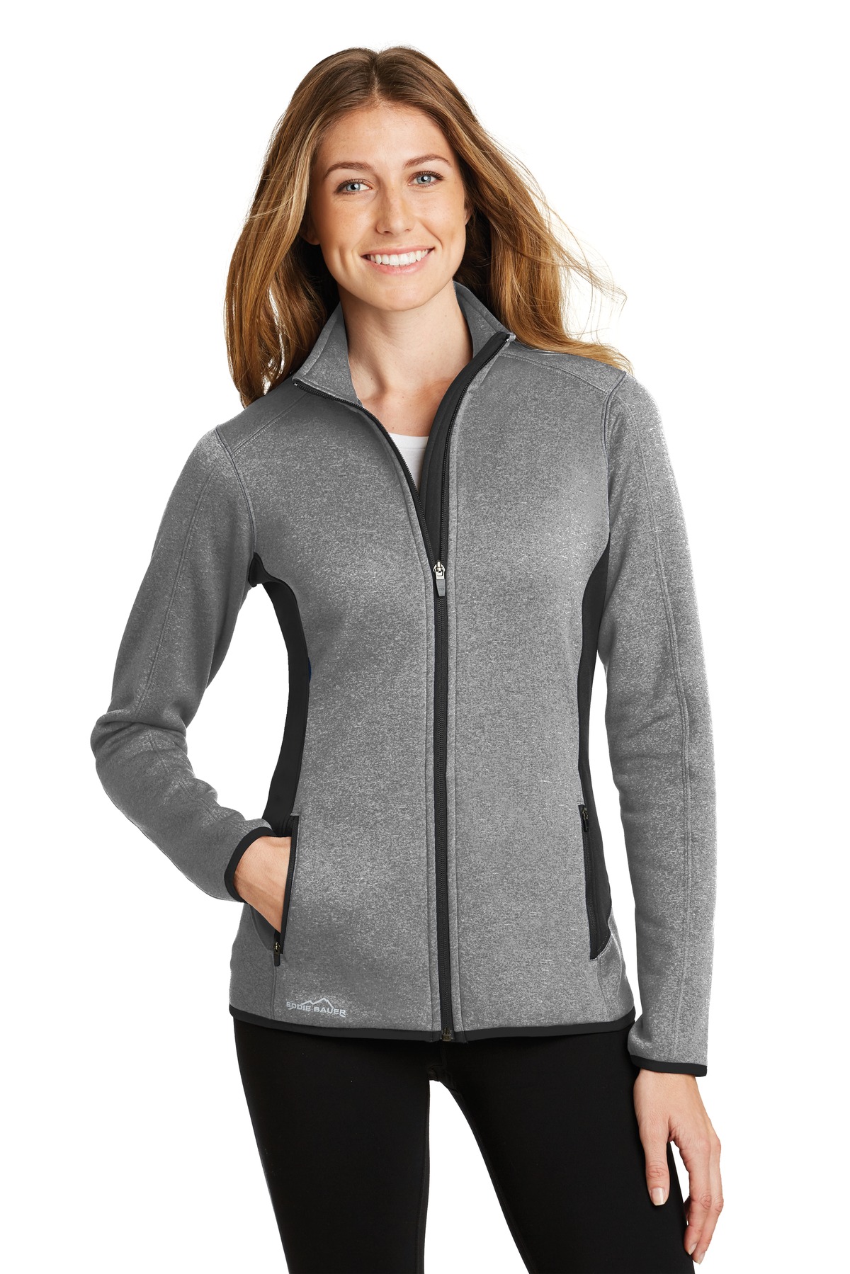 Eddie Bauer Women's Full-Zip Heather Stretch Fleece Jacket. EB239 11