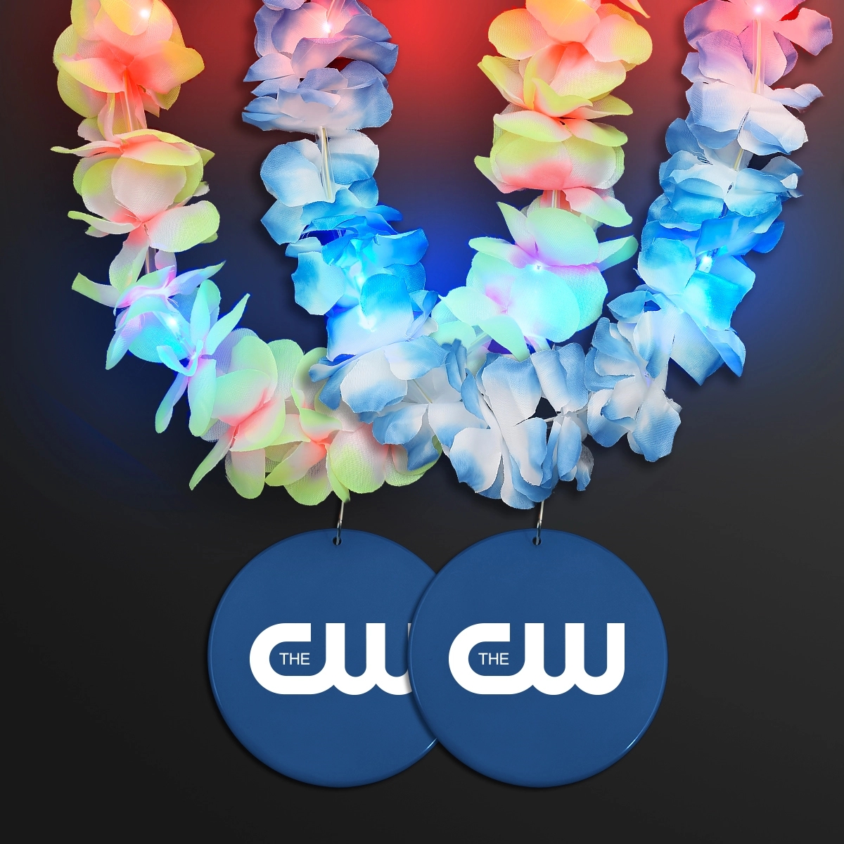 Light Up Hawaiian Leis with Custom Circle Medallion 22