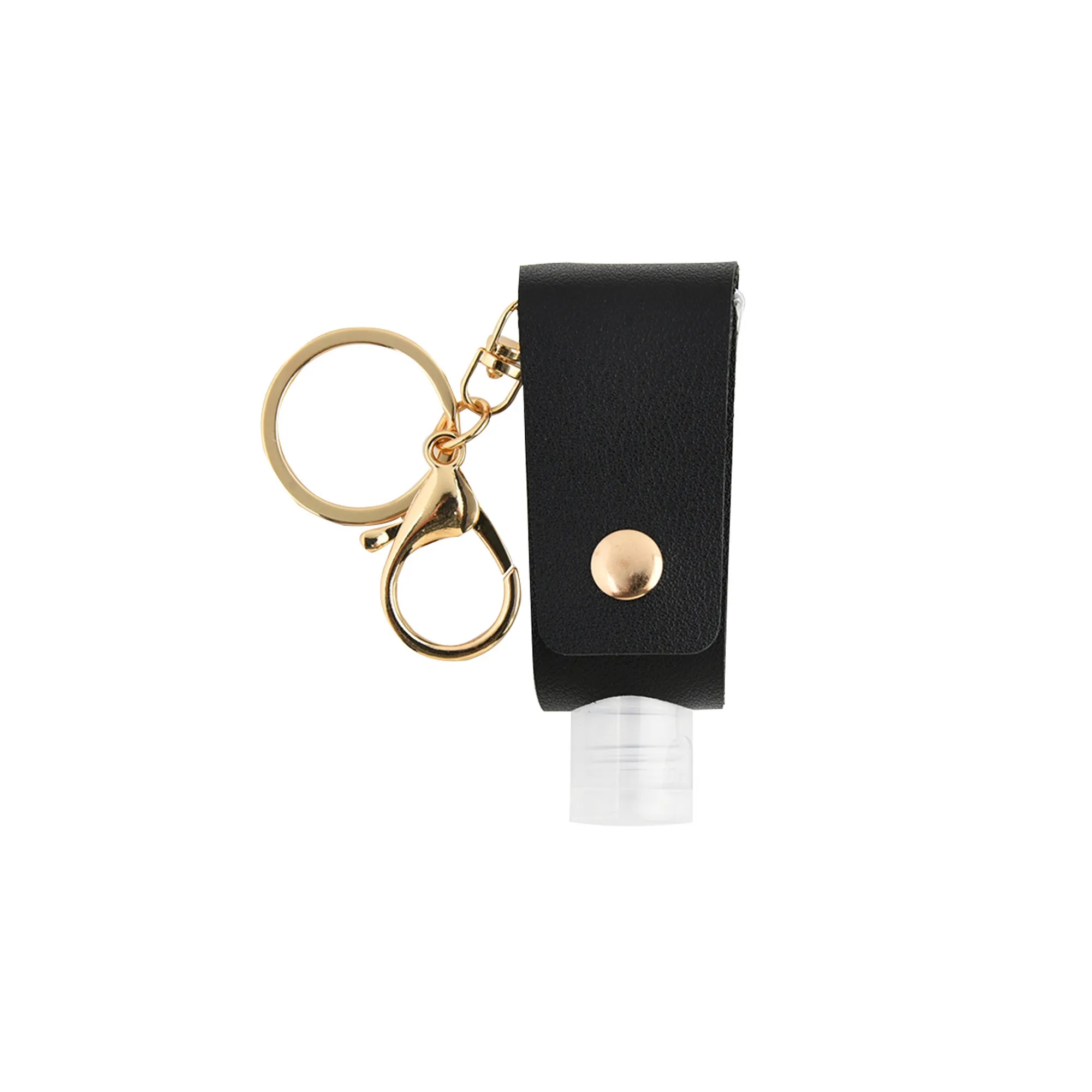 Leather Keychain Holder for Hand Sanitizer 6