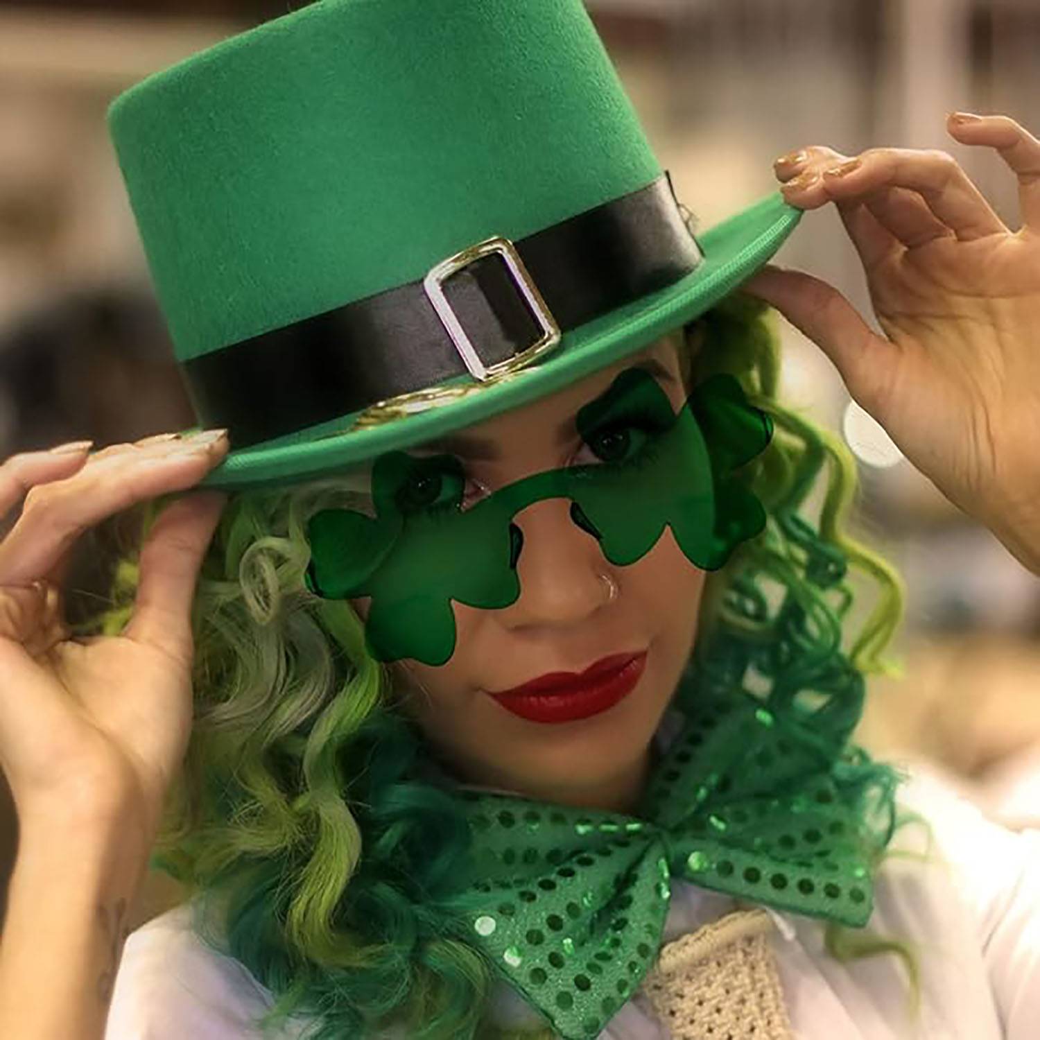 Shamrock Glasses 4