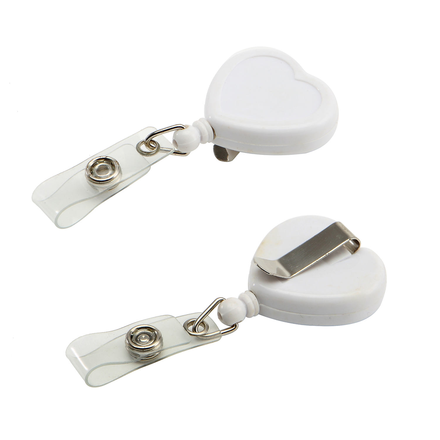 Retractable Heart Shape Badge Reel 13