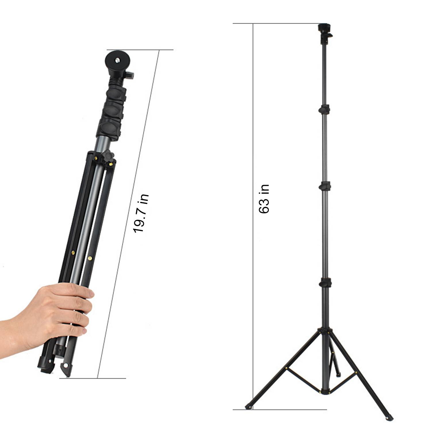 Extendable Gooseneck Tripod w/ 360 Rotating Phone Holder 5