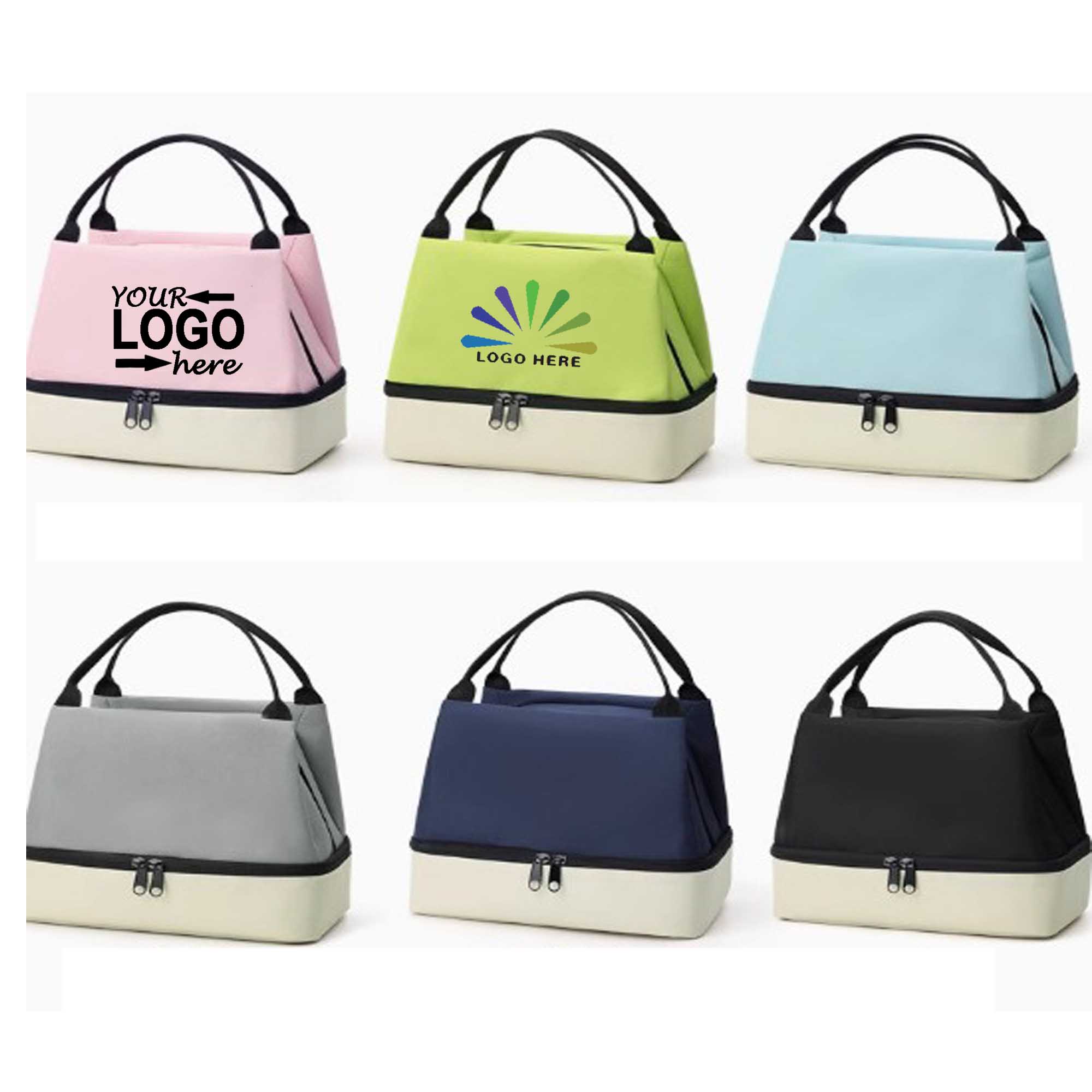 Double-layer Bento Insulated Tote Bag 2