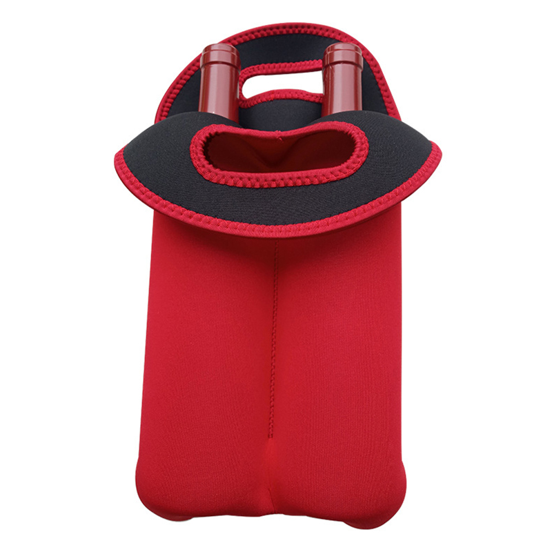 Pure Color Two Bottle Insulated Neoprene Wine Holder 9
