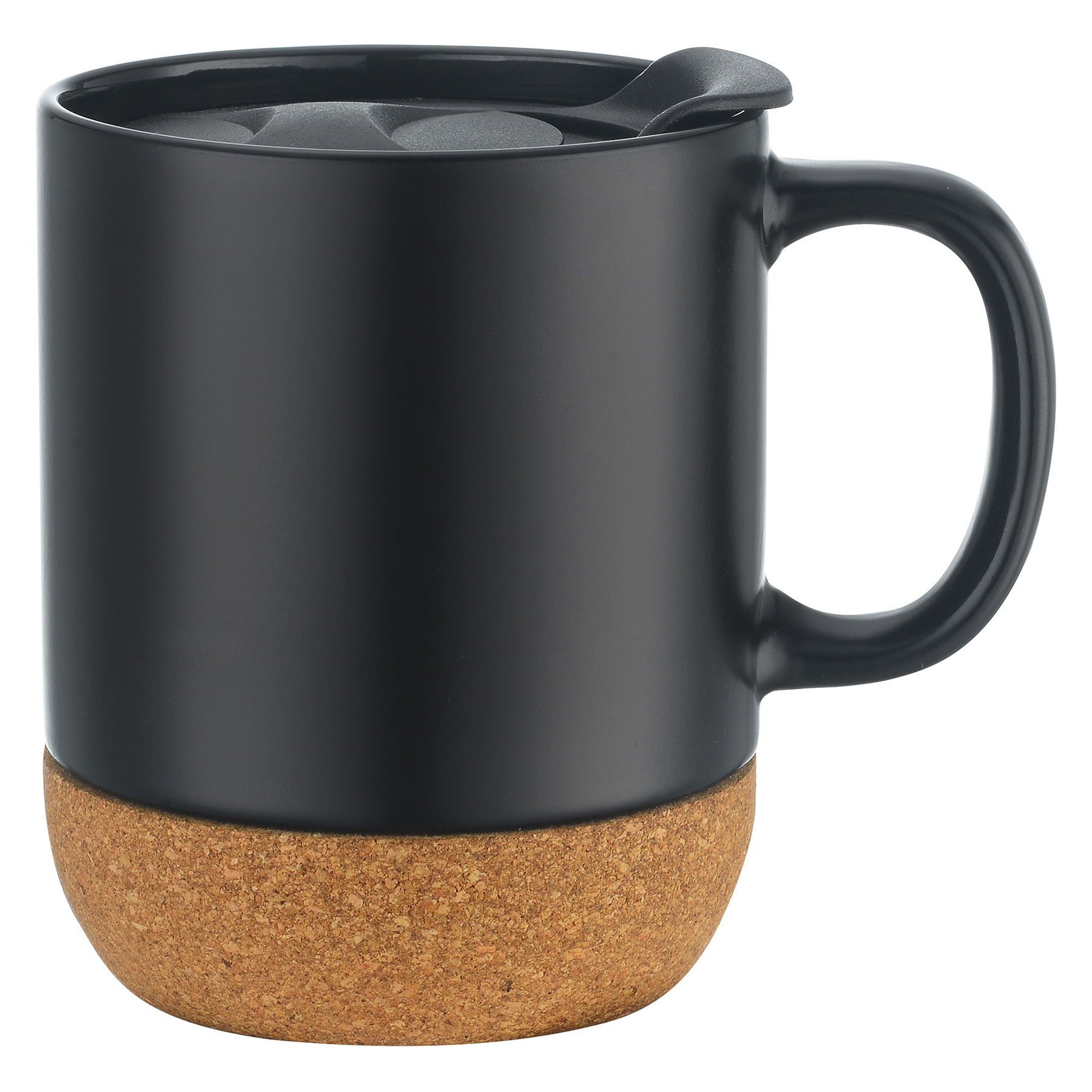 CorkLuxe Ceramic 12oz Mug With Matte Finish and Cork Bottom 20