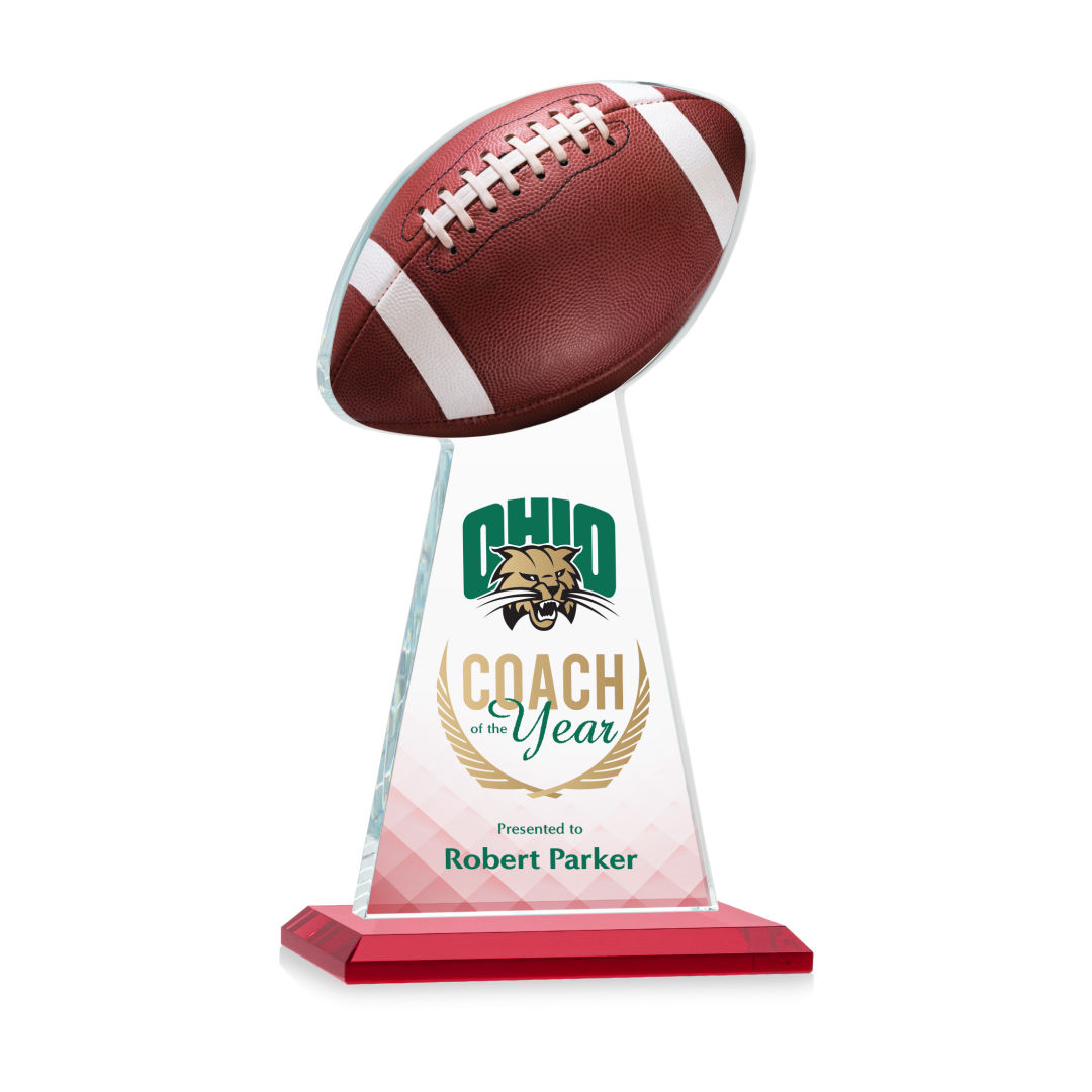 Edenwood Football VividPrint™ Award - Red 3
