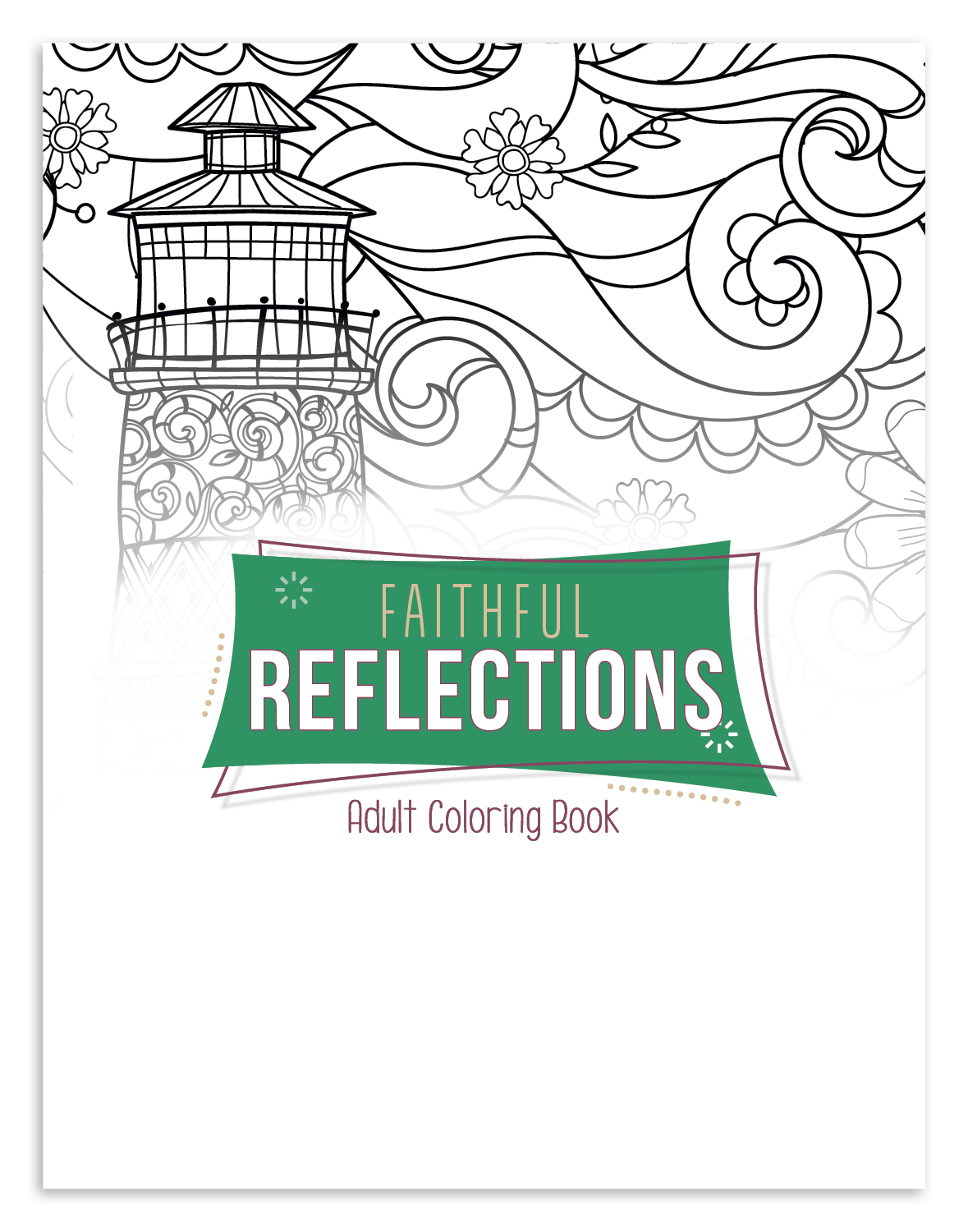Good Value™ Faithful Reflections Adult Coloring Book 10